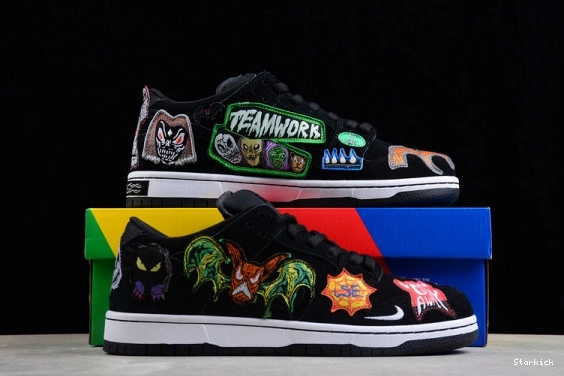 Dunk DQ4488-001 Low Neckface SB Nike 1019